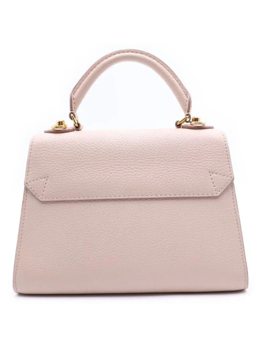 Louis Vuitton Twist One Handle PM Taurillon Leather 2-Way Shoulder Bag Beige
